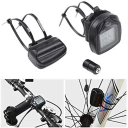 zvr Bicycle Bike Computer 14-Functions Cycling Odometer Speedometer LCD Display Wired Cyclocomputer image 4