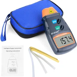 gsk corporation Handheld Contact Digital Tachometer Motor Speed Gauge Tester Non Contact Tachometer image 3