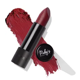 Ruby's Organics Semi-Matte Long Lasting Lipstick - 3.7g - Burgundy-17
