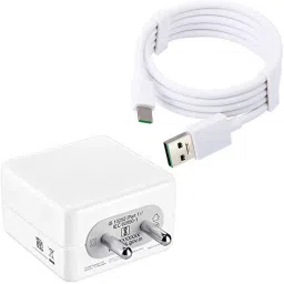 Wall Charger Accessory Combo for Oppo F17, Oppo K3, OnePlus Nord CE 2 Lite 5G, 30W 5V/6A, (Upto 65W Supported)-23