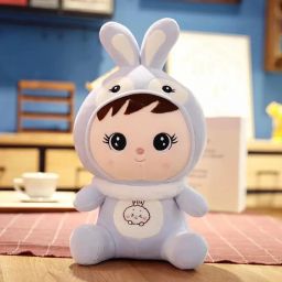 Super Soft Doll Toy With Rabbit Ear Bunny Soft Toy For Kids-1 - 25 cm-image-39