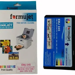 Formujet EMJ 5852 Cartridge Compatible to T5852 in printers PM 245, PM 210, PM 215 etc Black + Tri Color Combo Pack Ink Cartridge-image-5