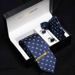 MUTAQINOTI Silk Cufflink & Tie Pin Set-picture-20