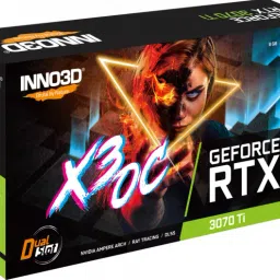 Inno3D GEFORCE RTX 3070 Ti X3 OC GDDR6X 8 GB NVIDIA Chipset 256 bit 1785 MHz Graphics Card image 3