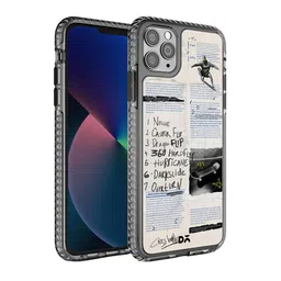 DailyObjects White & Grey Printed Flipster iPhone 11 Pro Phone Case-27
