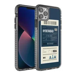 DailyObjects Blue & White Printed iPhone 11 Pro Phone Case-52