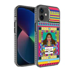 DailyObjects Magenta Yellow & Green Printed  iPhone 12 Phone Case-1