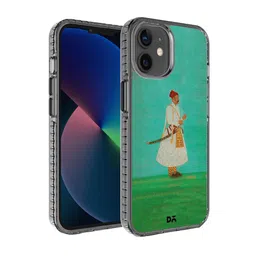 DailyObjects Green & White Printed iPhone 12 Mini Back Case-0