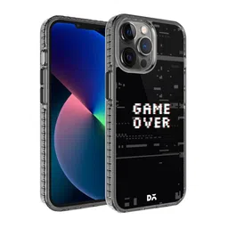 DailyObjects Black Printed Game Over iPhone 12 Pro Phone Case-28