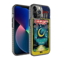 DailyObjects Blue & Yellow Moonlight Matchbox iPhone 12 Pro Back Case-57