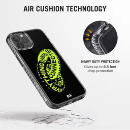 DailyObjects Black Printed Everything Is Connected iPhone 12 Pro Phone Case image 2
