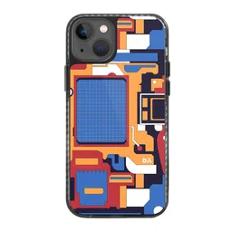 DailyObjects Printed Impact Resistant iPhone 13 Phone Back Cover-14
