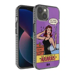 DailyObjects Purple & Yellow Aquarius Stride 2.0 iPhone 13 Back Case-9