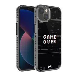 DailyObjects Black & White Game Over Stride Printed iPhone 13 Phone Case-2