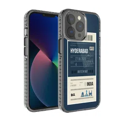 DailyObjects Blue & White Hyderabad City iPhone 13 Pro Back Case-15