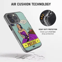 DailyObjects Multi-Colored Printed IPhone 13 Pro Back Case Mobile Accessories image 3