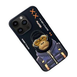 TREEMODA Embroidered iPhone 15 Pro Max Leather Mobile Back Case image 2