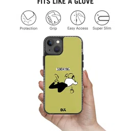 DailyObjects Sundaying Stride Printed iPhone 15 Back Case image 5