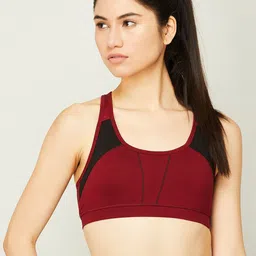 Ginger by Lifestyle Women Red & Black Non Padded Underwired Bra-picture-12