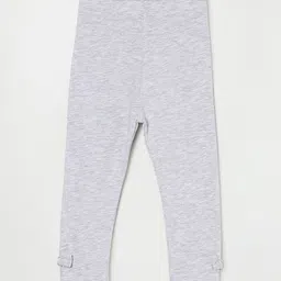 Juniors by Lifestyle Girls Grey Solid Ankle-Length Leggings-image-42