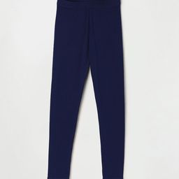 Fame Forever by Lifestyle Girls Navy Blue Solid Ankle Length Leggings-image-54