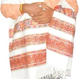 PASHTUSHS Cashmere Woven Men Shawl-image-13