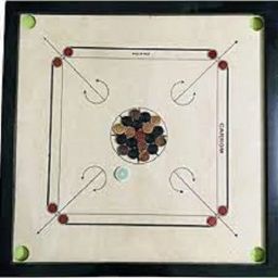 32 INCH FULL SIZE CARROM WITH, STRIKER,COINS AND POWDER , 82 cm Carrom Board-image-35
