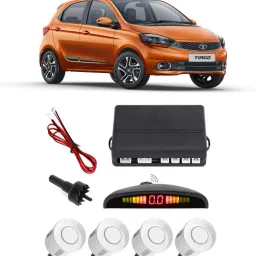 GS549 Silver Car Reverse Parking Sensor with LED Display 4 Sensor G549 Parking Sensor-picture-17