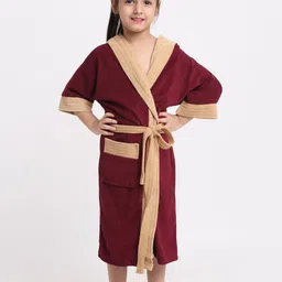 Creeva Kid Girls Hooded Bathrobe-image-39
