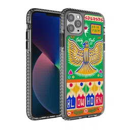 DailyObjects Green & Yellow Printed  iPhone 11 Pro Phone Case-10