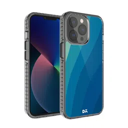 DailyObjects Blue Printed Sea Waves iPhone 13 Pro Phone Case-27