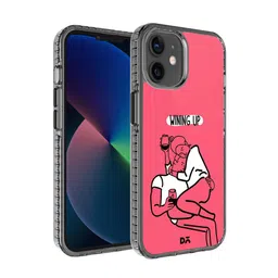 DailyObjects Black Printed Wining Up Stride iPhone12 Mini Phone Case-28