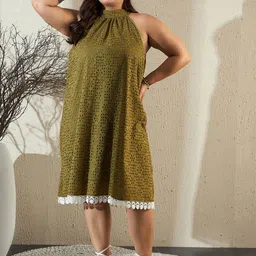 CURVE BY KASSUALLY A-Line Dress-22