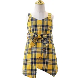 StyleCast x Revolte Checked A-Line Dress-5