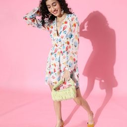 BAESD Women Floral Print A-Line Dress-picture-21