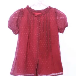 MANY FROCKS & Micro Pattern Self Design A-Line Dress-image-47