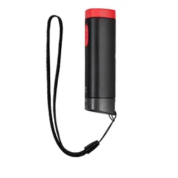 FORCLAZ By Decathlon Black & Red Textured Multi-Function Led Torch image 2