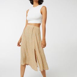 Ardene Floral Printed Knee Length A-Line Skirt-picture-12