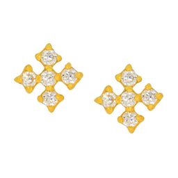 BHIMA 22K Gold Stud Earrings-image-8