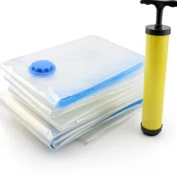 Vacuum Storage Bag Set for Clothes, Bedding, and Travel - Compression Bags Travel Storage Vacuum Bags-image-45