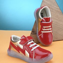 BAESD Kids Colourblocked Water Repellent Upper Velcro Sneakers-image-29