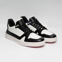 ZEESH Men Colourblocked Leather Sneakers-image-78