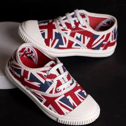 BAESD Boys Printed Lightweight Lace-Ups Sneakers-30