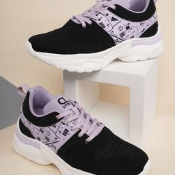 Carlton London sports Women Colourblocked Sneakers-image-25