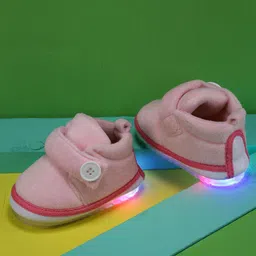 CHiU Kids Pink Slip-On LED Sneakers-image-87