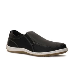 Bata Men Black Slip-On Sneakers-69