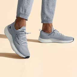 NEEMANS Unisex Textured Lightweight Comfort Insole Contrast Sole Lace-Ups Sneakers-18