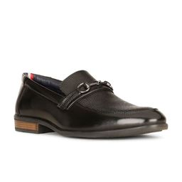 Bata Men Textured Formal Loafers-image-98