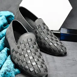 Anouk Men Textured Lightweight Loafers-37