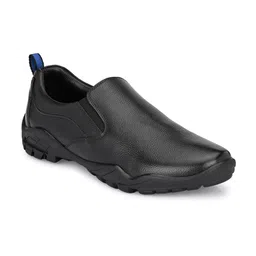 Hitz Men Textured Leather Slip-On Sneakers-42